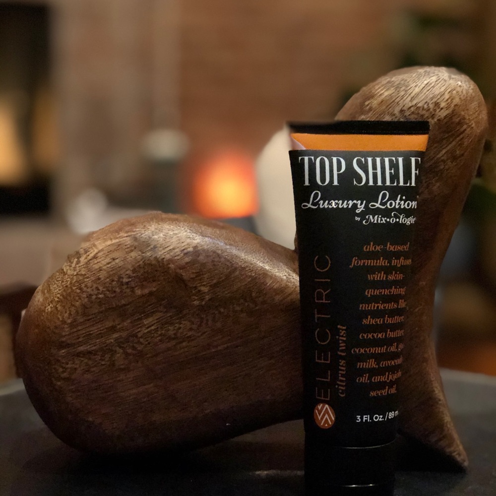 Top Shelf “Electric” Citrus Twist luxury lotion